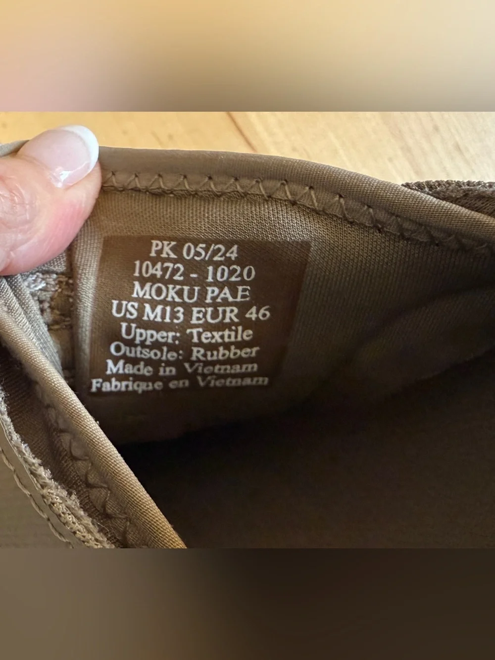 OLUKAI 🌊🌴Men's Moku Pae Boat Shoe in Clay/Tapa Size 13/ EUR 46 *EUC*